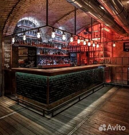 Барная стойка для фудкорта