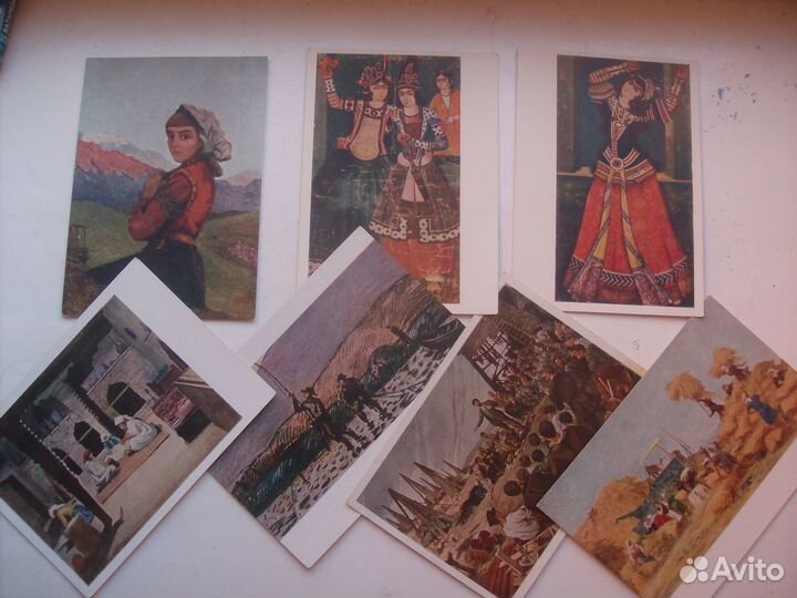 Изобразительное искусство Грузинской сср. Открытки