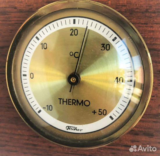 Немецкая метеостанция:Барометр,термометр,гигрометр