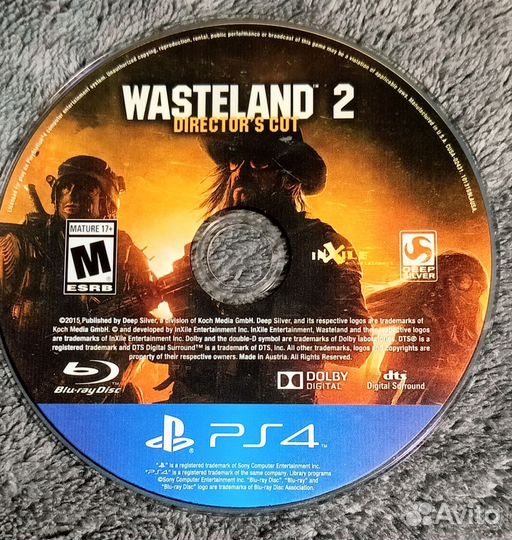 Диски под PlayStation 4