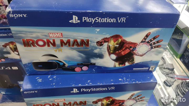 Sony PlayStation Ps4 VR1 VR2 новый Б/У Шлем очки