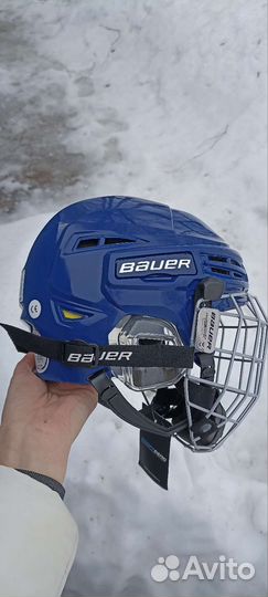 Шлем хоккейный с маской детский Bauer