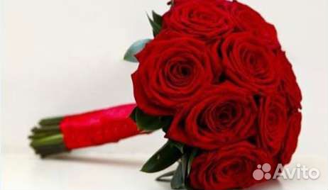 Свадебный букет из живых цветов