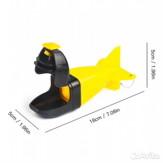 Кормушка для заброса прикормки Ракета