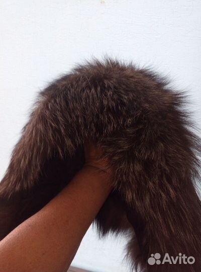 Шапка из песца