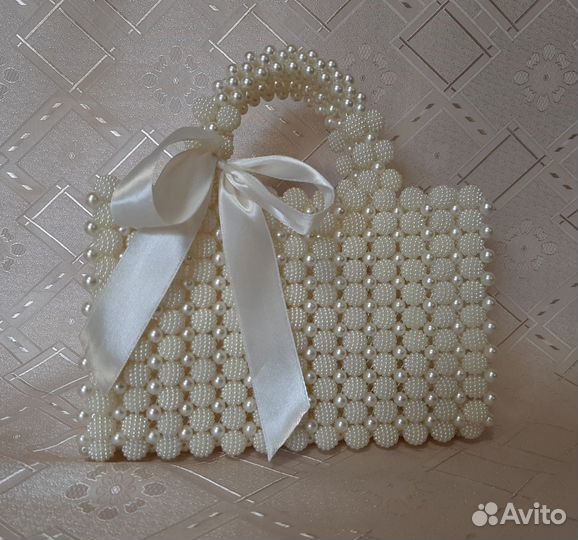 Сумка из бусин ручной работы