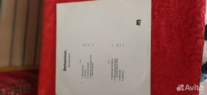 Пластинка Behavior