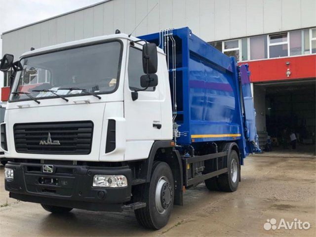 Мкз-50-16 с задней загрузкой на шасси маз 534025