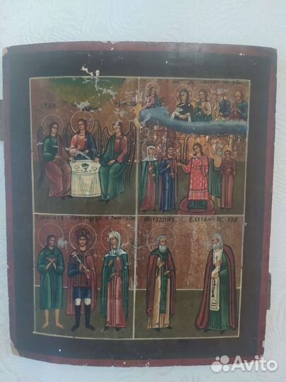 Икона четырехчастник