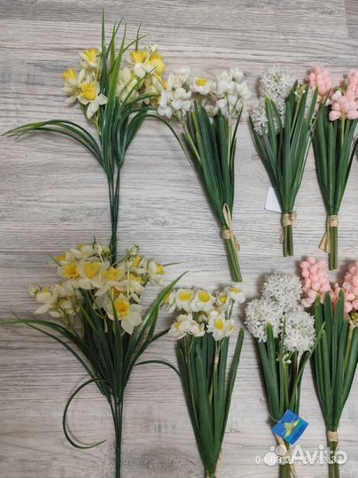 Искусственные цветы, заказ для Аллы