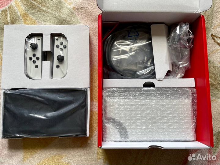 Новый nintendo switch oled + 512gb