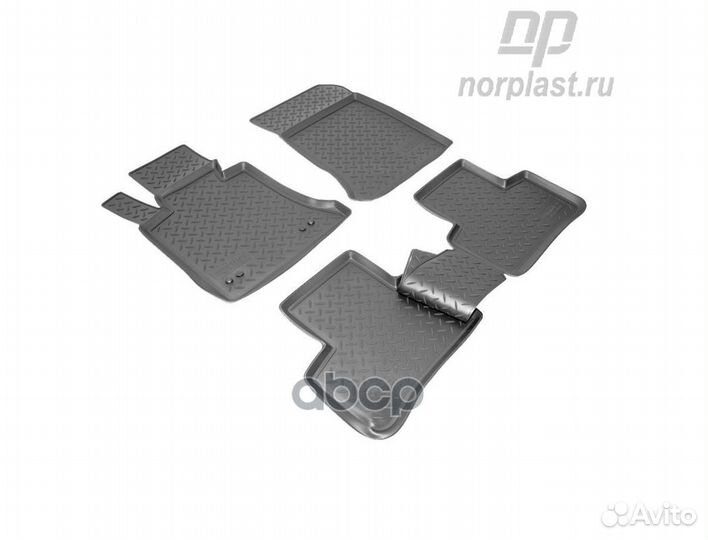 Коврики салонные для Mercedes-Benz GLK (X204)