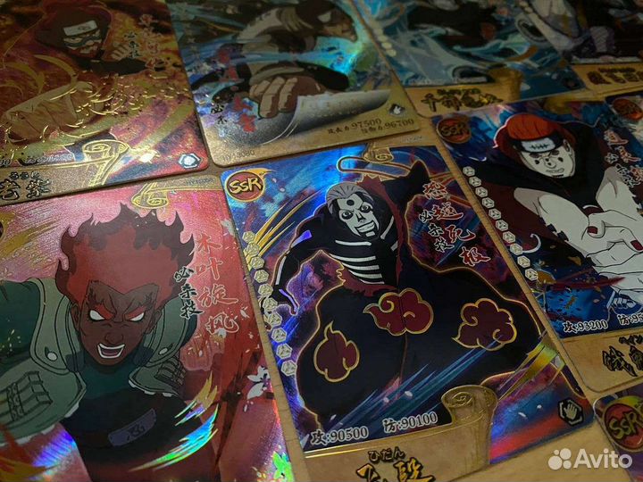 Карточки Наруто, Геншин Импакт