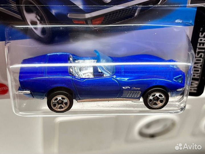 Hot Wheels Stingray Convertible (Синий)