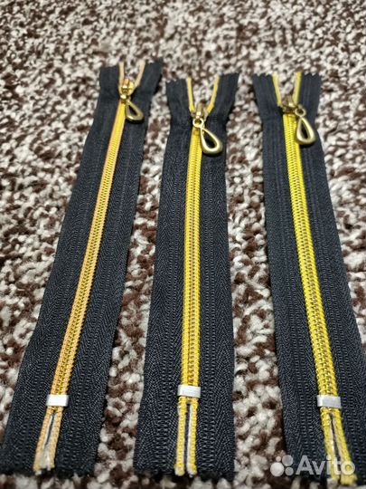 Молнии длина 18 и 16 см. (СССР)