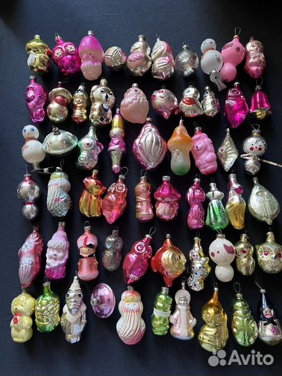 Елочные игрушки СССР