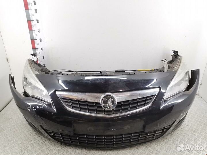 Бампер (ноускат) для Opel Astra J