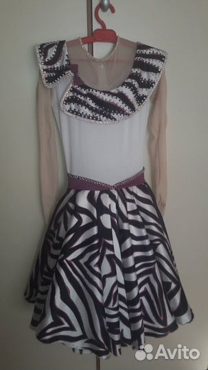 Платье для выступлений фигурное катание танцы