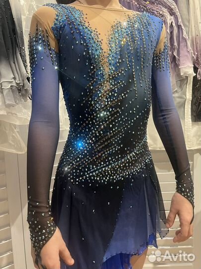 Платье для фигурного катания 130-135