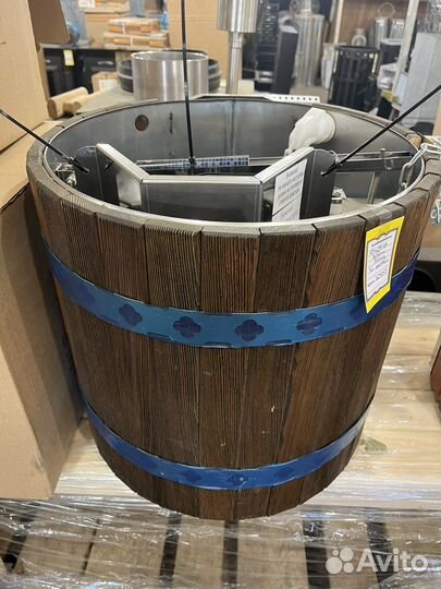 Ведро обливное для бани Ливень