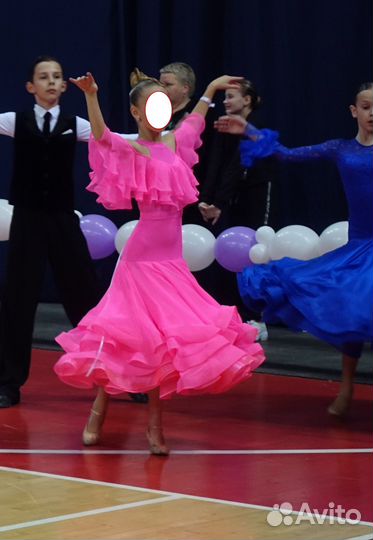 Платье для бальных танцев стандарт ю1