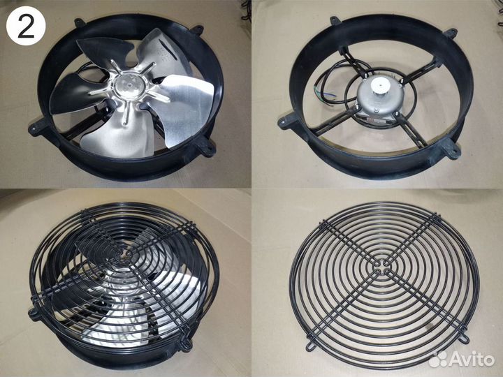 Диффузоры и решётки для осевых вентиляторов