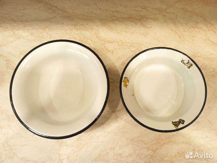 Эмалированная посуда СССР