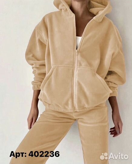 Флисовый костюм женский