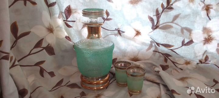 Графин и две рюмочки СССР