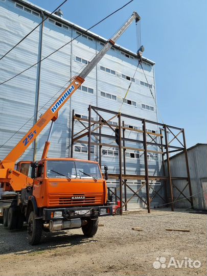 Аренда и услуги автокрана, 21 м