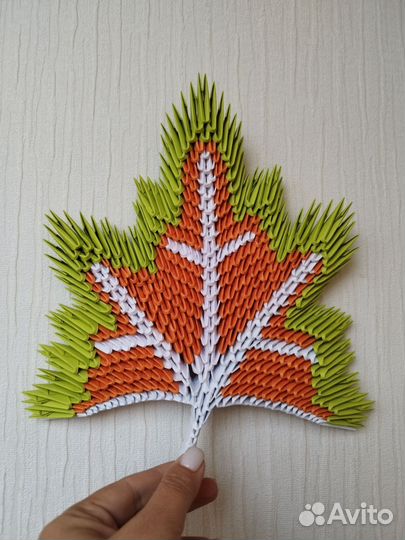 Модульное оригами Поделка в сад