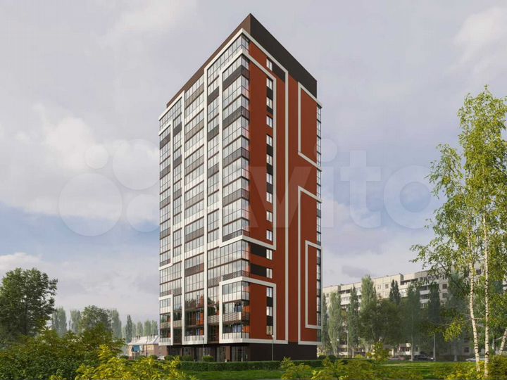 Квартира-студия, 28,4 м², 6/16 эт.