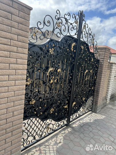 Покраска ворот