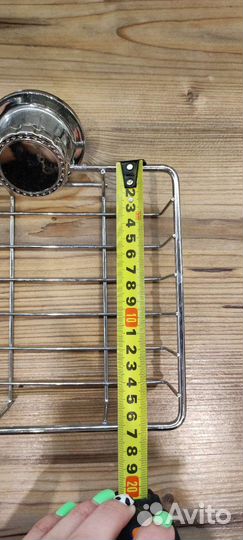 Полка навесная в ванну на присосках