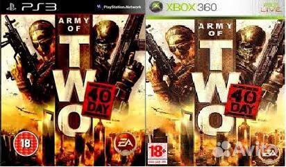 Army of two 40 day PS 3 Xbox 360