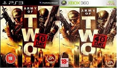 Army of two 40 day PS 3 Xbox 360