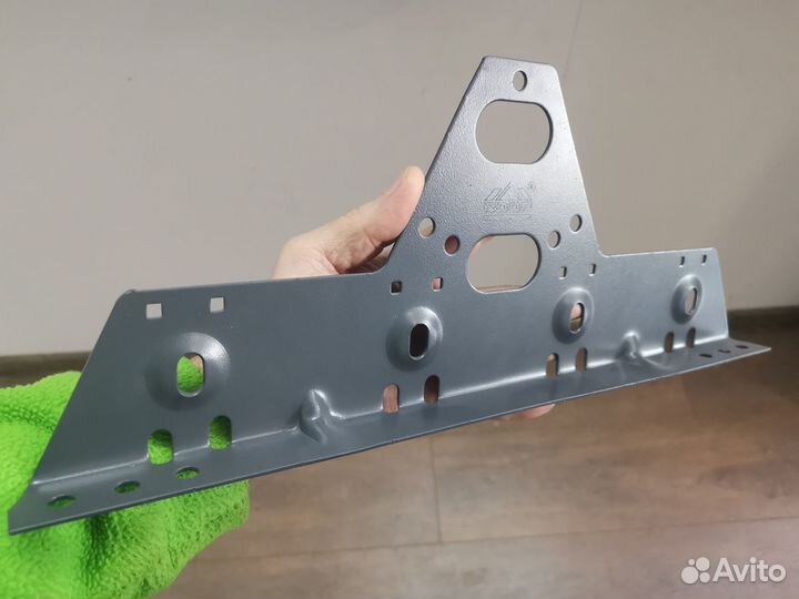 Снегозадержатели 20х40мм Борге New Line RAL 8004