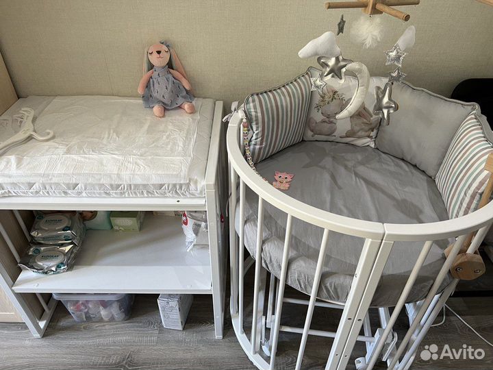 Детская кроватка премиум 8 в 1