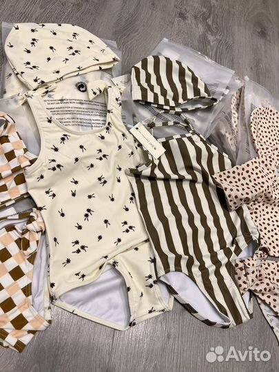 Слитный купальник для девочек детский