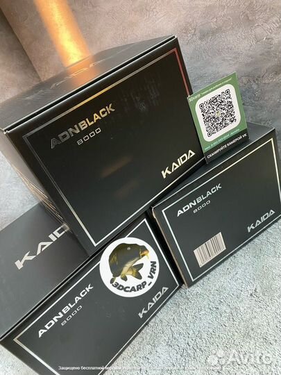 Карповая катушка Kaida ADN Black 7000-8000 рыболов
