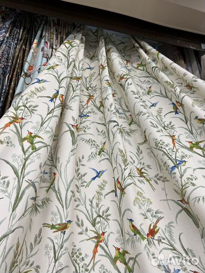 Ткань для штор У. Морриса 