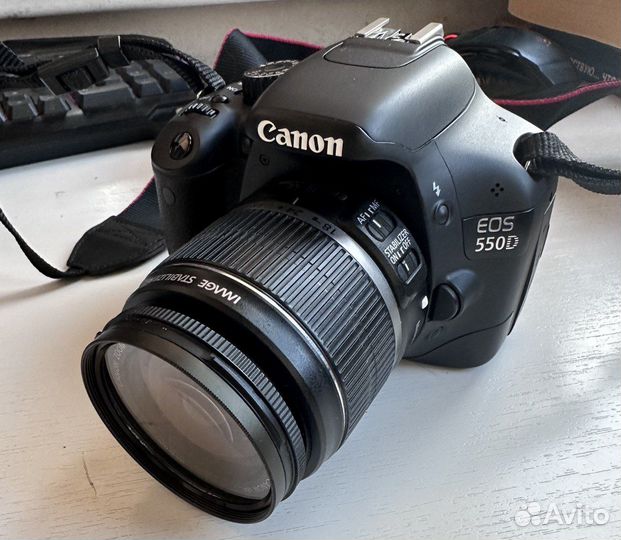 Зеркальный фотоаппарат canon eos 550d