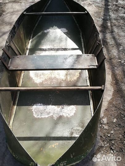 Алюминиевая лодка плоскодонка (конверт)