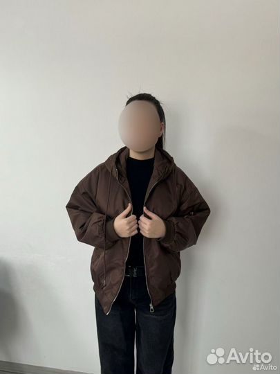 Куртка бомбер стильная женская молодежная