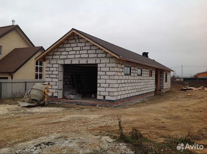 Строители/Ремонт Кровли/Заборы/Фундаменты/Навесы