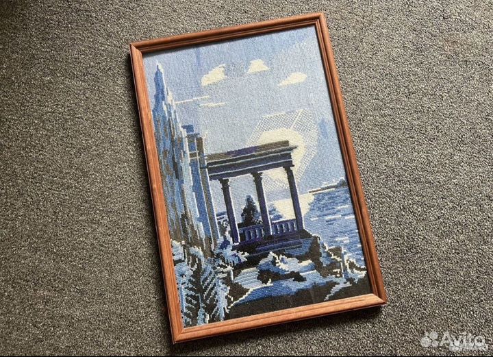 Вышивка крестом ручная работа