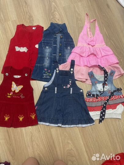 Одежда пакетом на девочку 86/92 размер