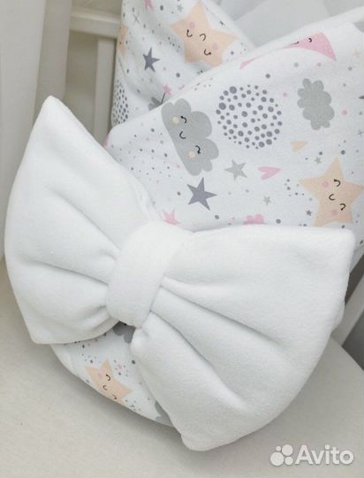 Одеяло на выписку для девочки зима