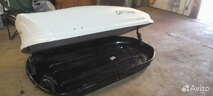 Автобокс на крышу yuago Optima 390 литров