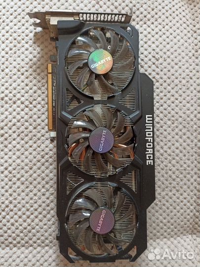 Видеокарта gigabyte GeForce GTX 770 - 2 gb